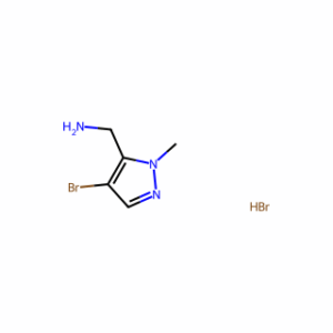 (4-Bromo-1-Methyl-1H-Pyrazol-5-Yl)Methanamine (Hydrobromide)