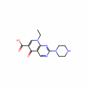 Pyrido[2,3-d]pyrimidine-6-carboxylicacid, 8-ethyl-5,8-dihydro-5-oxo-2-(1-piperazinyl)-