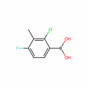 (2-Chloro-4-fluoro-3-methylphenyl)boronic acid