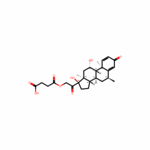 (6α,11β)-21-(3-Carboxy-1-oxopropoxy)-11,17-dihydroxy-6-methylpregna-1,4-diene-3,20-dione