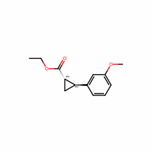 (1RS,2RS)-2-(3-Methoxyphenyl)-cyclopropanecarboxylic acid ethyl ester