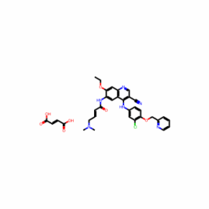 (E)-N-[4-[3-Chloro-4-[(2-pyridinyl)methoxy]anilino]-3-cyano-7-ethoxy-6-quinolinyl]-4-(dimethylamino)-2-butenamide maleate