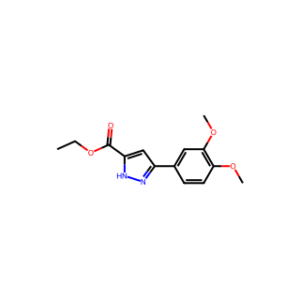 Ethyl 5-(3,4-dimethoxyphenyl)-1H-pyrazole-3-carboxylate