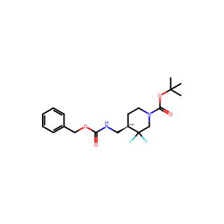 tert-butyl 4-((benzyloxycarbonylamino)methyl)-3,3-difluoropiperidine-1-carboxylate