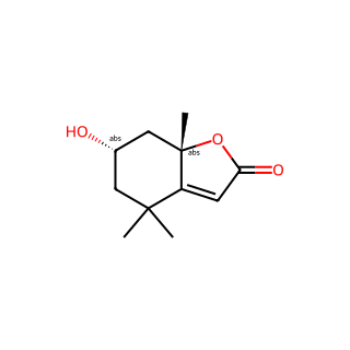 (6S,7AS)-6-hydroxy-4,4,7a-trimethyl-5,6,7,7a-tetrahydrobenzofuran-2(4H)-one