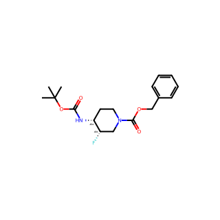 (3S,4R)-Benzyl 4-((tert-butoxycarbonyl)amino)-3-fluoropiperidine-1-carboxylate