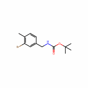 tert-butyl N-[(3-bromo-4-methylphenyl)methyl]carbamate