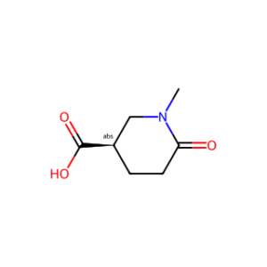 (3R)-1-methyl-6-oxopiperidine-3-carboxylic acid