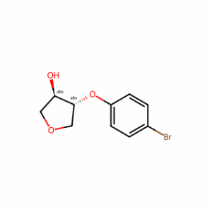 trans-4-(4-bromophenoxy)tetrahydrofuran-3-ol