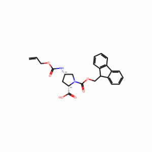 (4S)-1-Fmoc-4-(Allyloxycarbonylamino)-L-proline