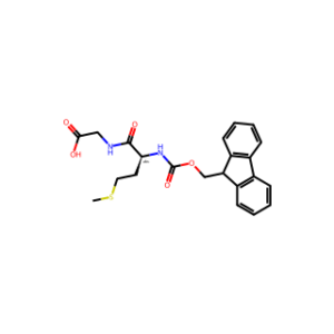 (S)-2-(2-((((9H-Fluoren-9-yl)methoxy)carbonyl)amino)-4-(methylthio)butanamido)acetic acid