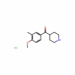 (4-Methoxy-3-methylphenyl)(piperidin-4-yl)methanone hydrochloride