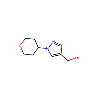 (1-(Tetrahydro-2H-pyran-4-yl)-1H-pyrazol-4-yl)methanol