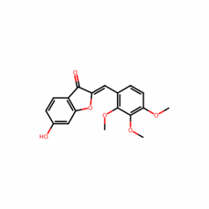 (2Z)-6-Hydroxy-2-(2,3,4-trimethoxybenzylidene)-1-benzofuran-3(2h)-one