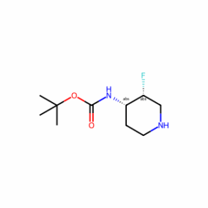 Tert-Butyl ((3R,4S)-3-Fluoropiperidin-4-Yl)Carbamate