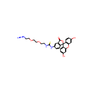Fluorescein-PEG2-azide
