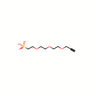 (2-(2-(2-(Prop-2-yn-1-yloxy)ethoxy)ethoxy)ethyl)phosphonic acid