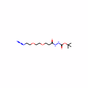 tert-Butyl 2-(3-(2-(2-azidoethoxy)ethoxy)propanoyl)hydrazine-1-carboxylate