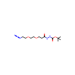 tert-Butyl 2-(3-(2-(2-azidoethoxy)ethoxy)propanoyl)hydrazine-1-carboxylate