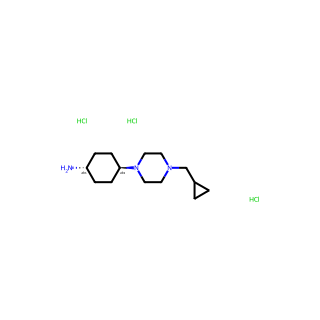 Trans-4-(4-(Cyclopropylmethyl)Piperazin-1-Yl)Cyclohexanamine Trihydrochloride
