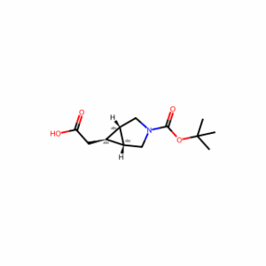 (1α,5α,6α)-3-[(1,1-Dimethylethoxy)carbonyl]-3-azabicyclo[3.1.0]hexane-6-acetic acid