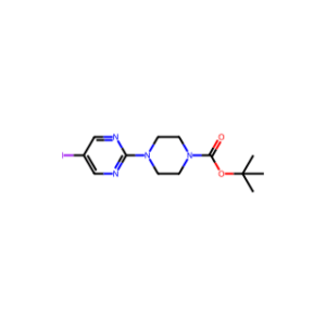 tert-Butyl 4-(5-iodopyrimidin-2-yl)piperazine-1-carboxylate