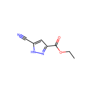 Ethyl 5-cyano-1H-pyrazole-3-carboxylate