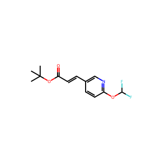 (E)-tert-Butyl 3-(6-(difluoromethoxy)pyridin-3-yl)acrylate
