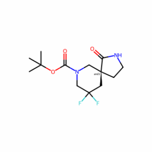 tert-Butyl 9,9-difluoro-1-oxo-2,7-diazaspiro[4.5]decane-7-carboxylate