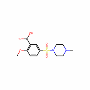 (2-methoxy-5-((4-methylpiperazin-1-yl)sulfonyl)phenyl)boronic acid