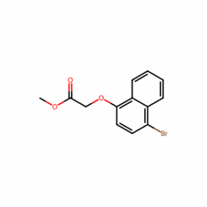 (4-Bromo-naphthalen-1-yloxy)-acetic acid Methyl ester