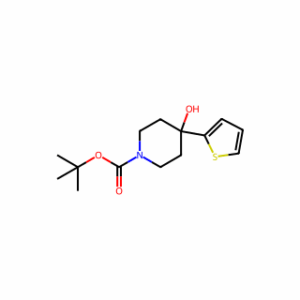 tert-butyl 4-hydroxy-4-(thiophen-2-yl)piperidine-1-carboxylate