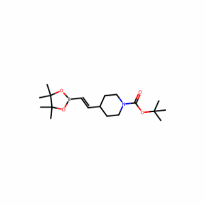 (E)-(2-(1-(TERT-BUTOXYCARBONYL)PIPERIDIN-4-YL)VINYL)BORONIC ACID PINACOL ESTER