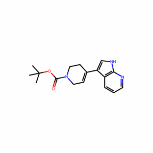 tert-butyl 4-(1H-pyrrolo[2,3-b]pyridin-3-yl)-5,6-dihydropyridine-1(2H)-carboxylate
