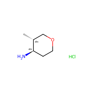 (3S,4R)-3-Methyltetrahydro-2H-pyran-4-amine hydrochloride