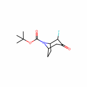 Tert-Butyl 2-Fluoro-3-Oxo-8-Azabicyclo[3.2.1]Octane-8-Carboxylate