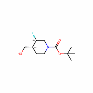 TERT-BUTYL (3R,4R)-3-FLUORO-4-(HYDROXYMETHYL)PIPERIDINE-1-CARBOXYLATE
