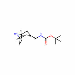 tert-butyl N-{[(1R,3R,5S)-8-azabicyclo[3.2.1]octan-3-yl]methyl}carbamate
