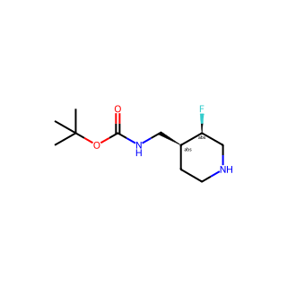 (3S,4R)-REl-4-(boc-amino)-3-fluoropiperidine