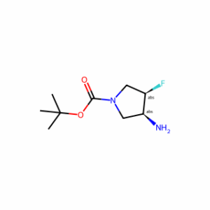 tert-butyl cis-3-amino-4-fluoropyrrolidine-1-carboxylate