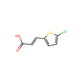 (E)-3-(5-chlorothiophen-2-yl)acrylic acid
