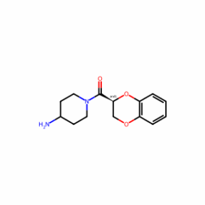 (4-Aminopiperidin-1-yl)(2,3-dihydrobenzo[b][1,4]dioxin-2-yl)methanone