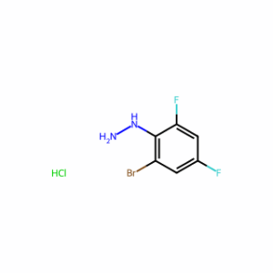 (2-bromo-4,6-difluorophenyl)hydrazine hydrochloride