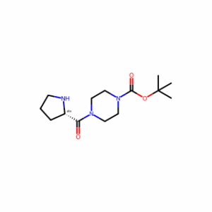 tert-Butyl 4-[(2S)-pyrrolidine-2-carbonyl]piperazine-1-carboxylate