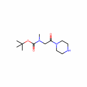 tert-butyl N-methyl-N-[2-oxo-2-(piperazin-1-yl)ethyl]carbamate