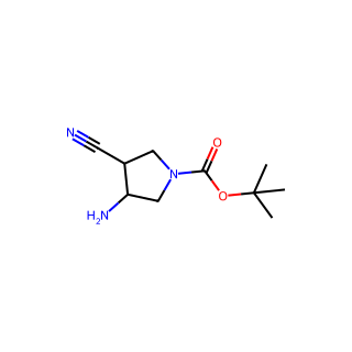 tert-Butyl 3-amino-4-cyanopyrrolidine-1-carboxylate
