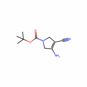 Tert-Butyl 3-Amino-4-Cyano-2,5-Dihydro-1H-Pyrrole-1-Carboxylate