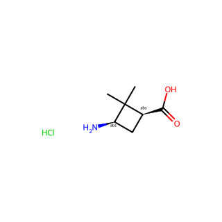 (1S,3R)-3-Amino-2,2-dimethylcyclobutanecarboxylic acid hydrochloride