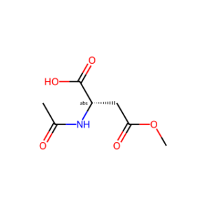 (S)-2-Acetamido-4-methoxy-4-oxobutanoic acid