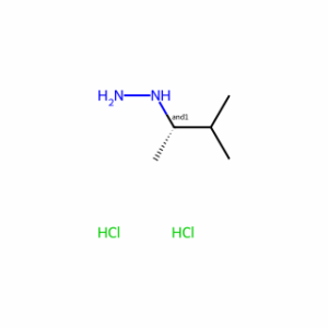 (3-methylbutan-2-yl)hydrazine dihydrochloride